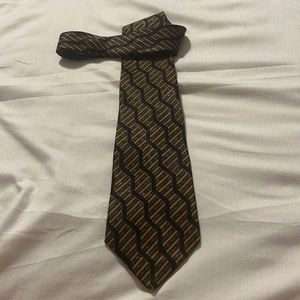 Bosa le collezioni black/gold 100% silk tie